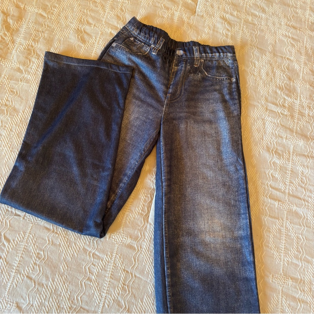 Mila Rosabella Sweatpant Faux denim jeans / S / soft stretchy French terry  NWT!